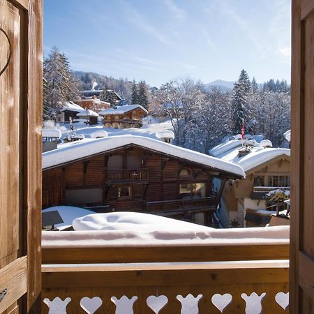 Coeur De Megeve Hotel Bagian luar foto
