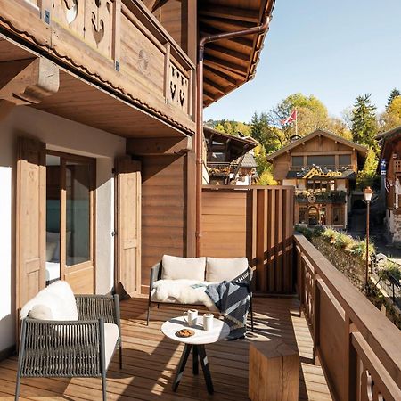 Coeur De Megeve Hotel Bagian luar foto