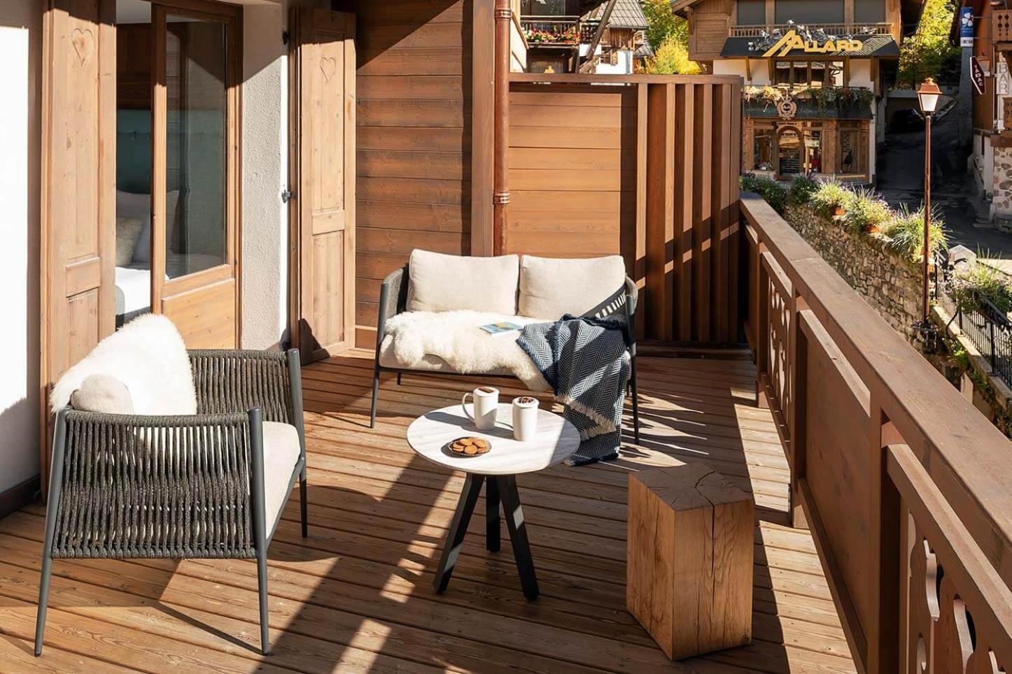 Coeur De Megeve Hotel Bagian luar foto