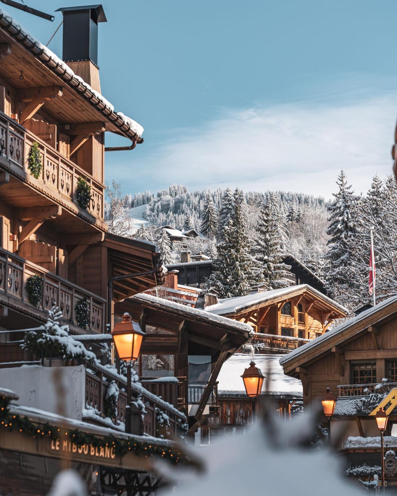 Coeur De Megeve Hotel Bagian luar foto