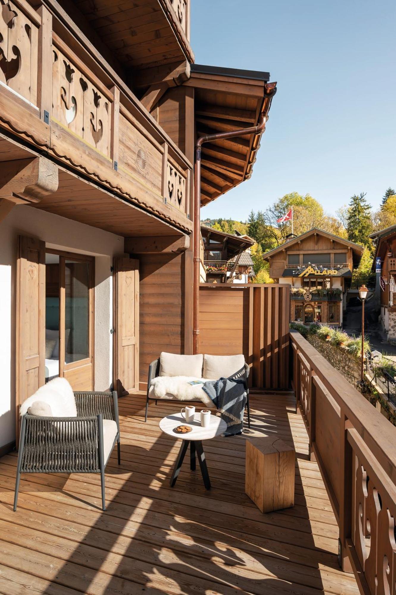 Coeur De Megeve Hotel Bagian luar foto